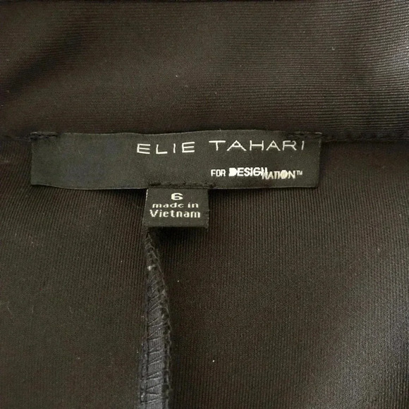 Elie Tahari cap sleeve dress - Picture 5 of 7